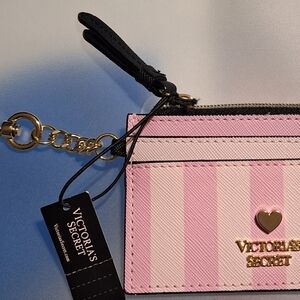 Victoria's Secret Pink and Gold Card Holder
